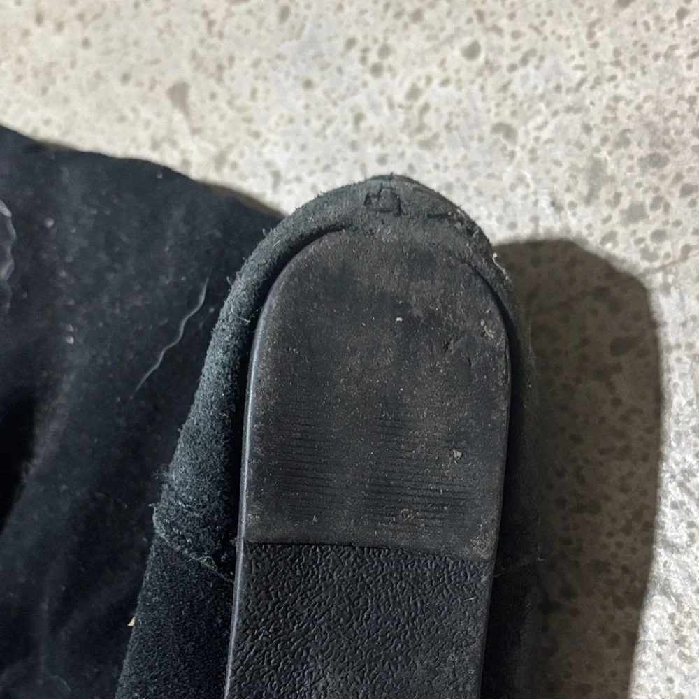 Women's Black Suede Boots